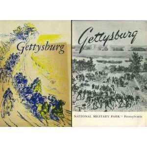  1954 Gettysburg National Military Park Booklets 