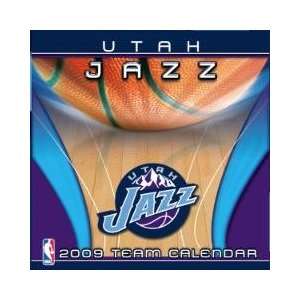 UTAH JAZZ 2009 NBA Daily Desk 5 x 5 BOX CALENDAR  Sports 