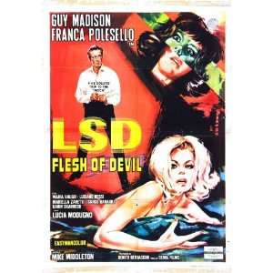  LSD Flesh of Devil Poster Movie (11 x 17 Inches   28cm x 
