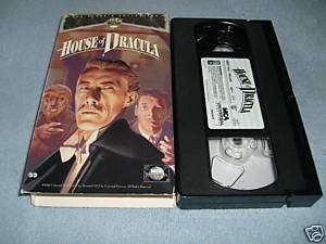 House of Dracula (VHS, 1945)   JOHN CARRADINE 096898129831  