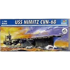  Trumpeter 1/700 USS Nimitz CVN 68 1975 Toys & Games
