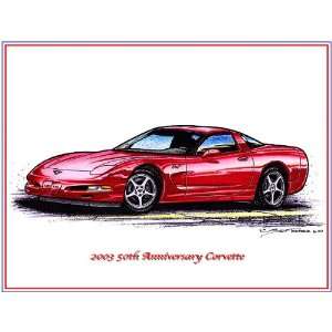  2003 50th Anniversary Corvette