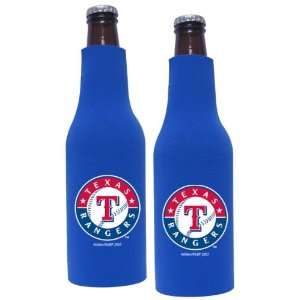  Texas Rangers Beer Bottle Koozie  Rangers Neoprene Bottle 
