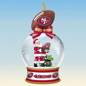  San Francisco 49ers Snow Globe Ornaments