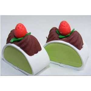  Cute Cake Japanese Erasers   2pc 