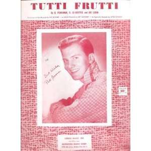  Sheet Music Tutti Frutti Pat Boone 135 
