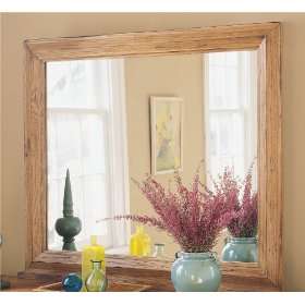   Attic Heirlooms Original Oak Bedroom Dresser Mirror   4397 36S