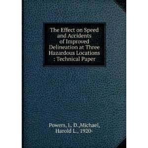    Technical Paper L. D.,Michael, Harold L., 1920  Powers Books
