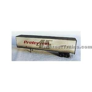  A Line HO Scale Fruehauf 40 Smooth Side Trailers (2 per 