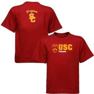  Nike USC Trojans Preschool Cardinal Practice T shirt 