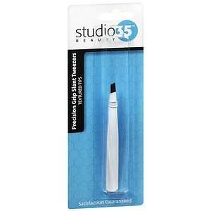 Studio 35 Beauty Precision Grip Slant Tip Tweezer, 1 ea