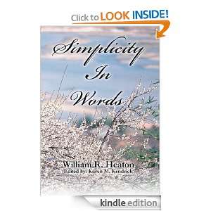 Simplicity In Words William Heaton  Kindle Store