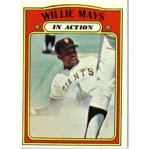   Card # 50 Willie Mays IA San Francisco Giants Sports Collectibles