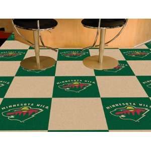  Minnesota Wild Official 18x18 Modular Carpet Tiles (20 