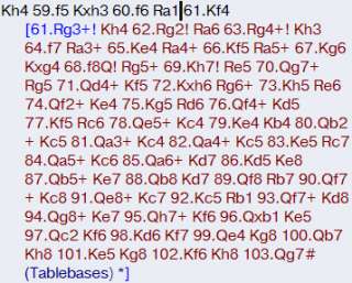 the variation inserted by aquarium shows that shirov could have won 