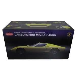  Lamborghini Miura P400S Yellow 118 Kyosho Toys & Games