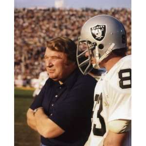  JOHN MADDEN & TED HENDRICKS OAKLAND RAIDERS 8X10 SPORTS 