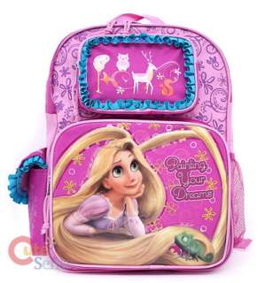 Disney Princess Tangled Rapunzel School Backpack/Bag 16in Large