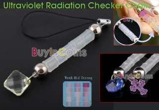 Ultraviolet Radiation UV Checker Test Chain Cellphone  