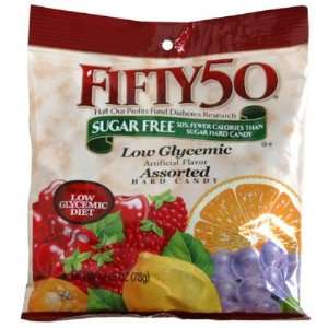 Fifty 50 Candy Hard Asrt Frt 2.8 OZ Grocery & Gourmet Food