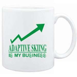 Mug White  Adaptive Skiing  IS MY BUSINESS  Sports  
