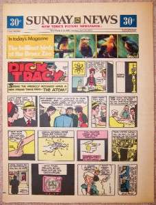 NY DAILY NEWS SUNDAY COMICS 4/13 1975 Beetle Bailey  