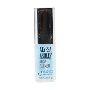 ALYSSA ASHLEY MUSK by Alyssa Ashley EDT SPRAY .5 OZ (UNBOXED) for MEN