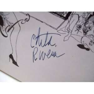 Rivera, Chita Herschel Bernardi Playbill Signed Autograph Bajour 1965 