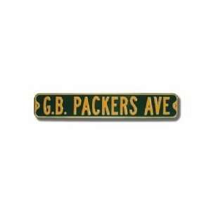  G.B.Packers Ave Street Sign