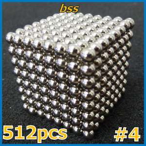   4mm Bucky Neo Balls Cube Magnet Neodymium Sphere Cube Puzzle #  
