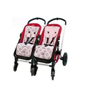  Social Circle Pink Reversible Stroller Liner Baby