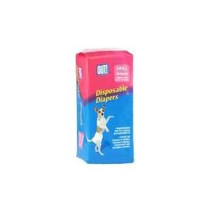 OUT Pet Products 70583BR OUT Disposable Diapers Small 16 Diapers  8 15 