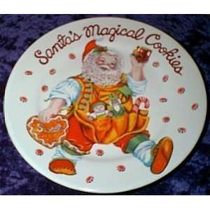  Santas Magical Cookies Collectible Plate 