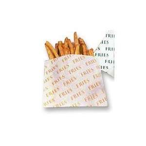  Yellow French Fry Bags 4 7/8 x 4 (459BC) Category French 