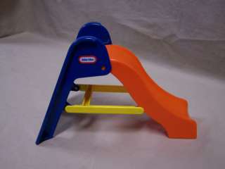 Little Tikes Dollhouse Playground Slide Orange Blue +  