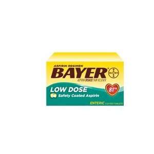  Bayer low Dose  200 Coated Tablets   81mg aspirin Pain 