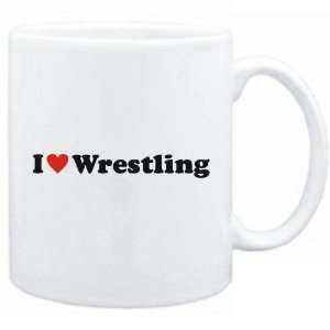  New  I Love Wrestling  Mug Sports