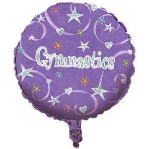  Girl Time Gymnastics 18 Foil Balloon Toys & Games