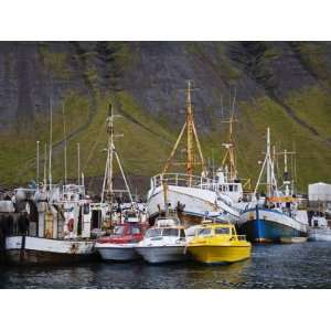  Fishing Vessels, Port of Isafjordur, West Fjords Region 