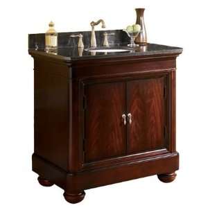 com 893 3600TB Mount Vernon 36 Vanity with a Merlot Sherwin Williams 