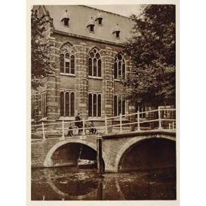  c1930 Universiteit Leiden University Bridge Holland 