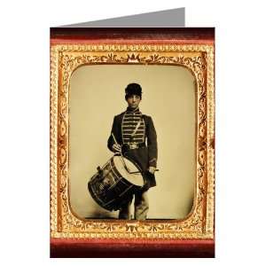  6 Vintage Greeting Cards of Union soldier in uniform and 
