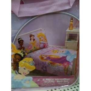  Tinkerbell and Fairies Satin Toddler Bedding Set Baby