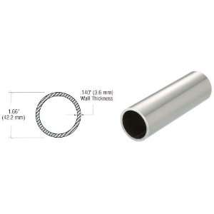  CRL Polished Stainless 1 1/4 Schedule 40 Pipe Rail Tubing 