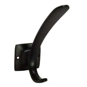   Coat Hook Matte Blackl Finish [ 1 Unir Blister ]