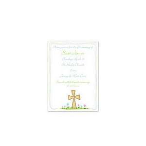  Cross with Flowers Baby Baptism / Christening Baby