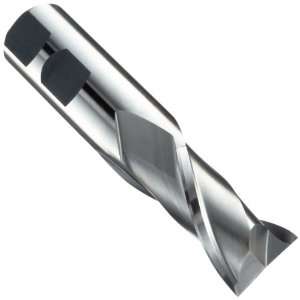 Union Butterfield 920K High Speed Steel End Mill, Uncoated (Bright 