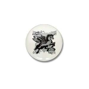 Mini Button Unicorn with Wings 