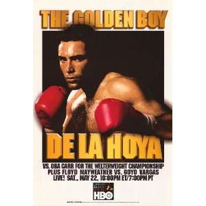  De La Hoya Vs. Oba Carr Movie Poster (11 x 17 Inches 