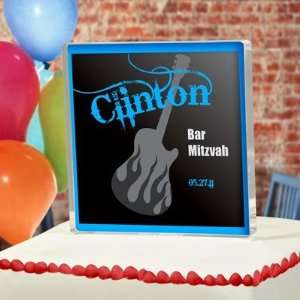  Exclusive Gifts and Favors Bar Mitzvah Guitar Themed Cake 